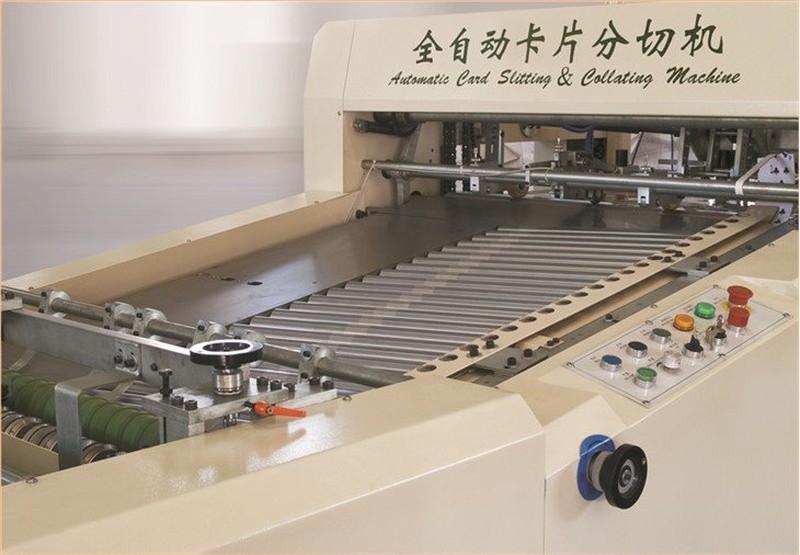 Playing Cards Slitting and Collating Machine Playing Cards Slitting and Collating Machine